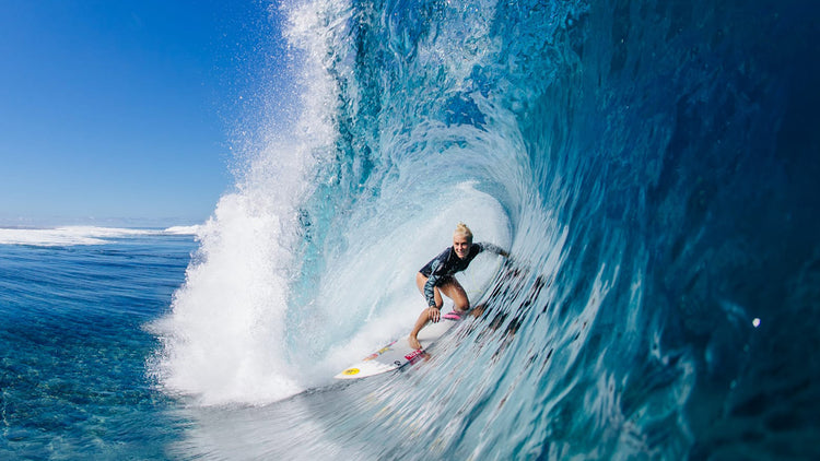 Surfing from Mirissa