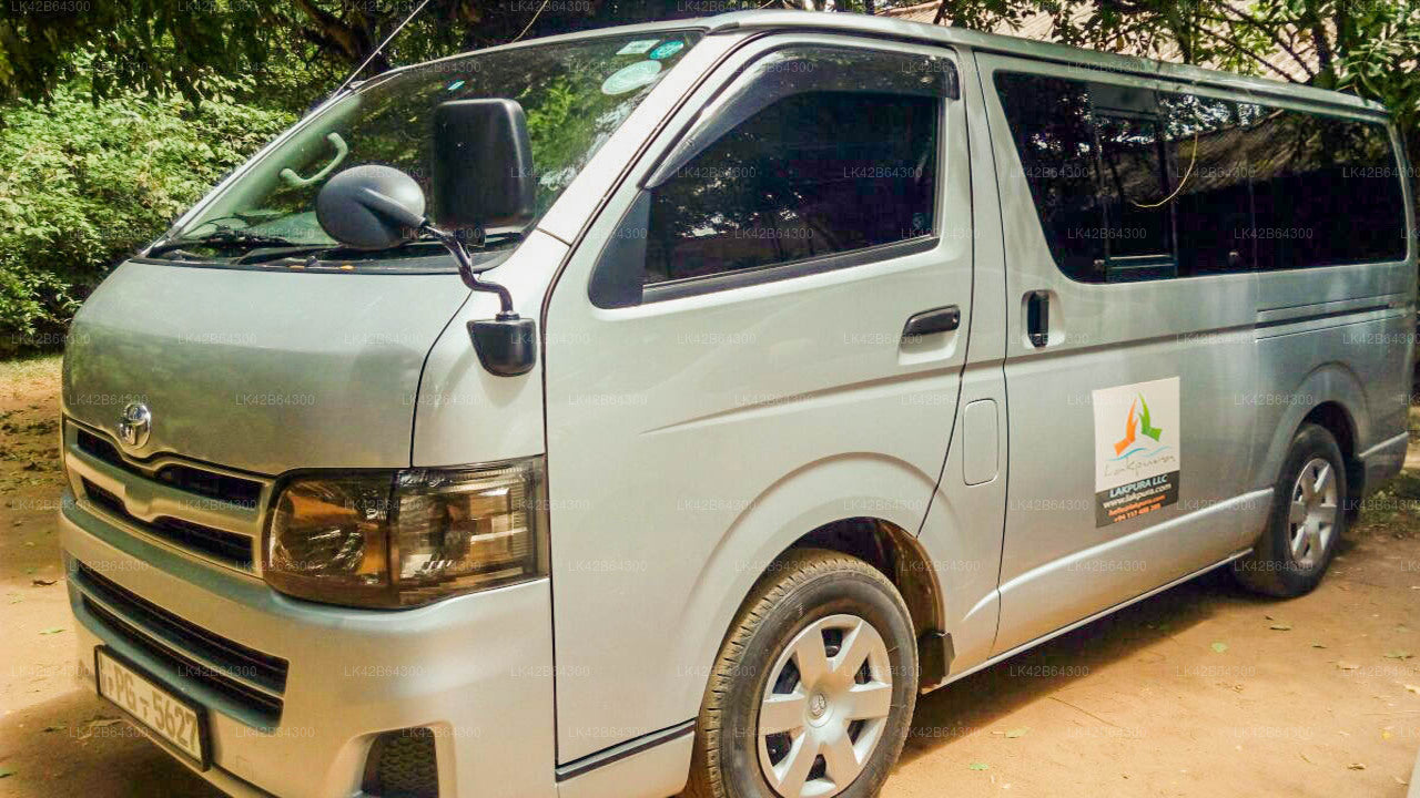 Sigiriya City to Colombo Airport (CMB) Private Transfer