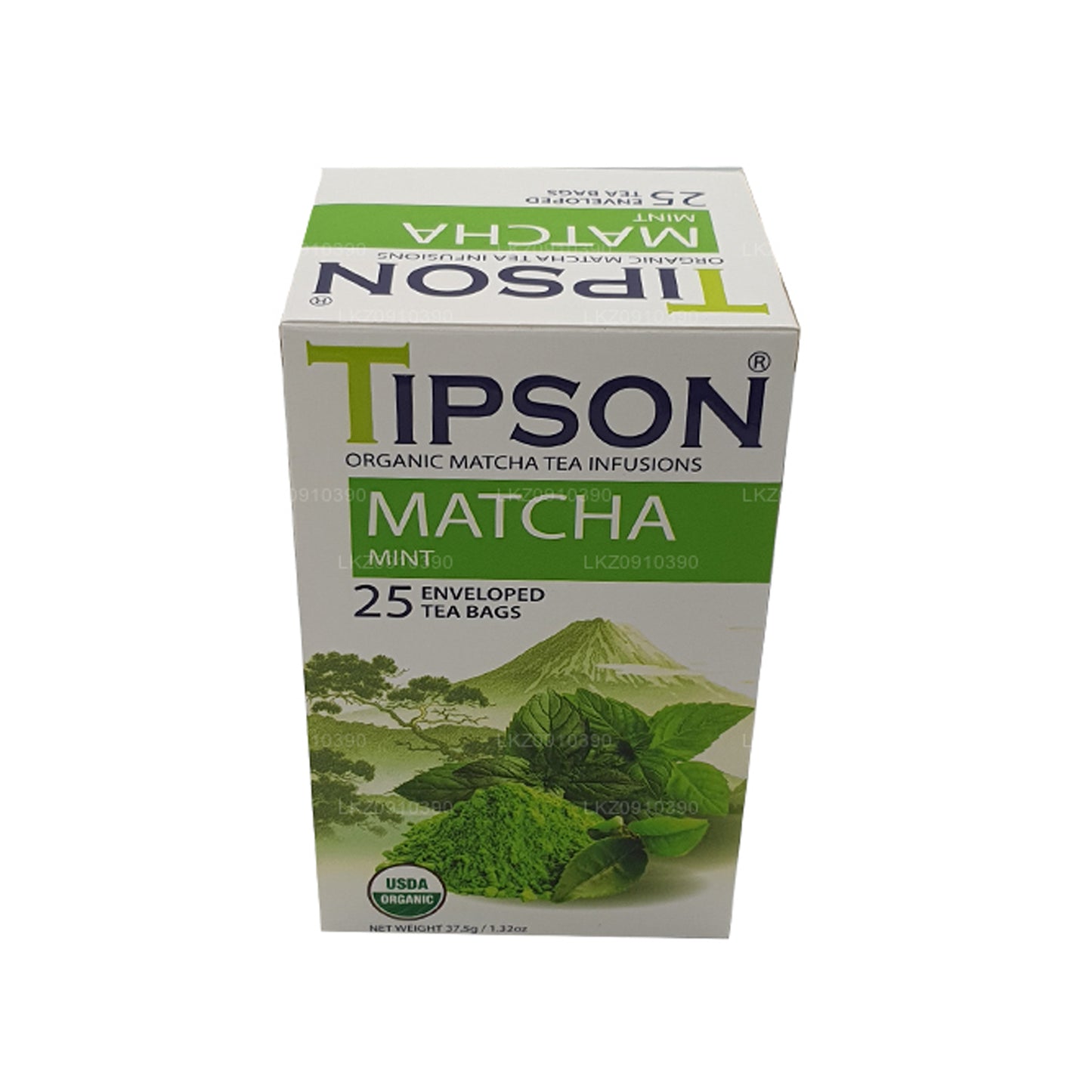 Tipson Tea Organic Matcha and Mint (37.5g)