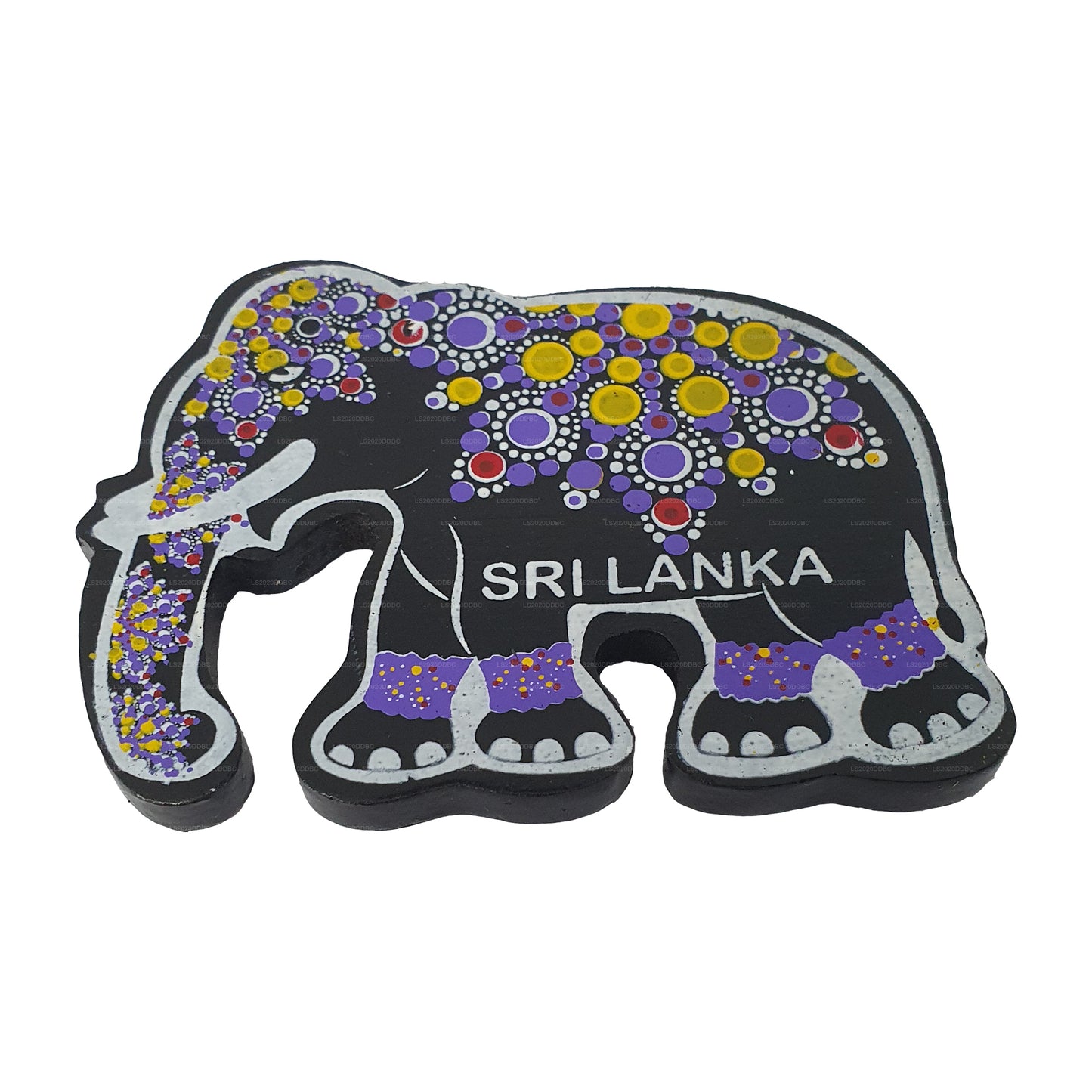 Sri Lanka Traditional Kandy Elephant Fridge Magnet