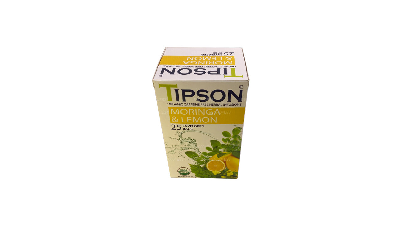 Tipson Moringa & Lemon Tea 25 Tea Bags (37.5g)