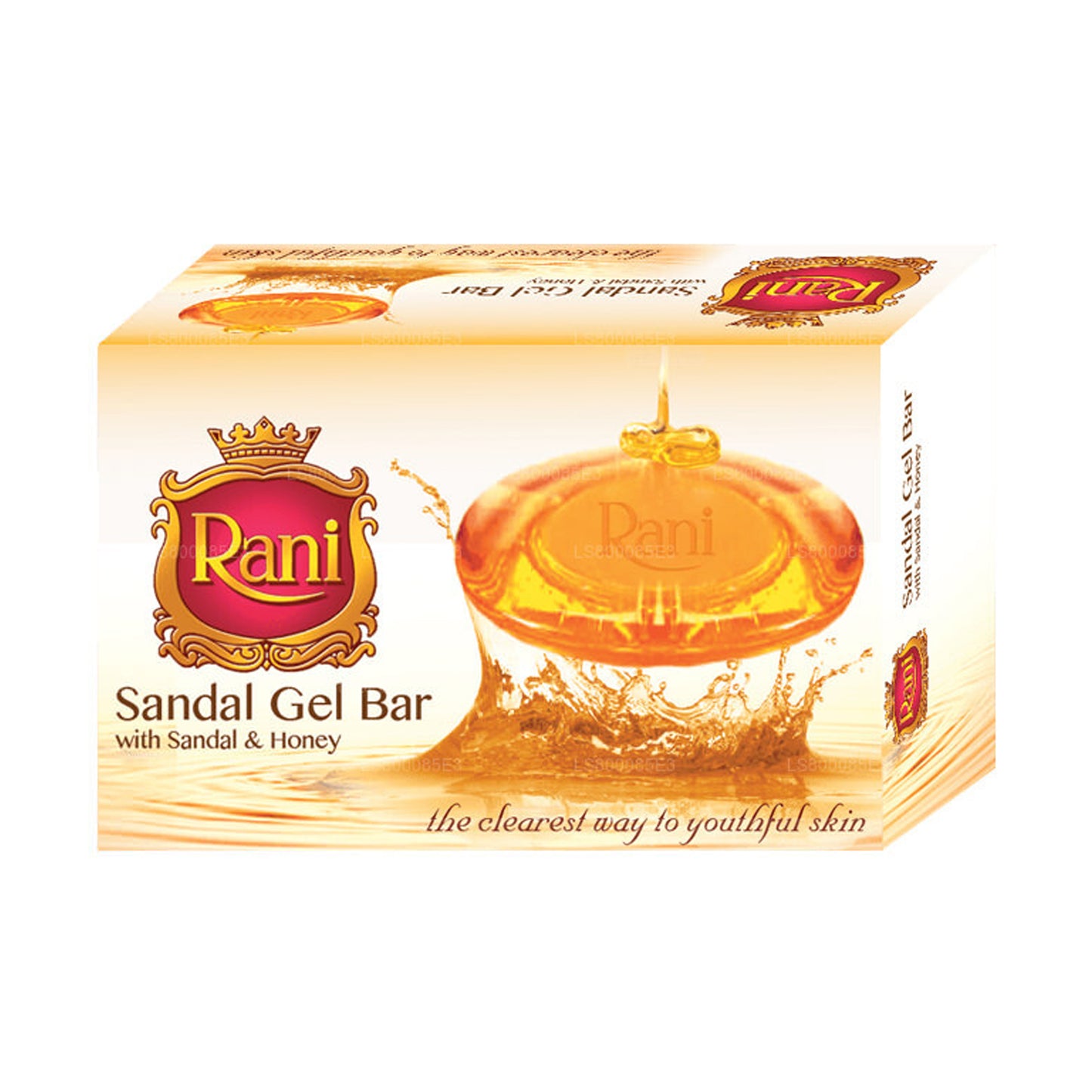 Swadeshi Rani Sandal Gel Bar with Sandal and honey Soap (70g)