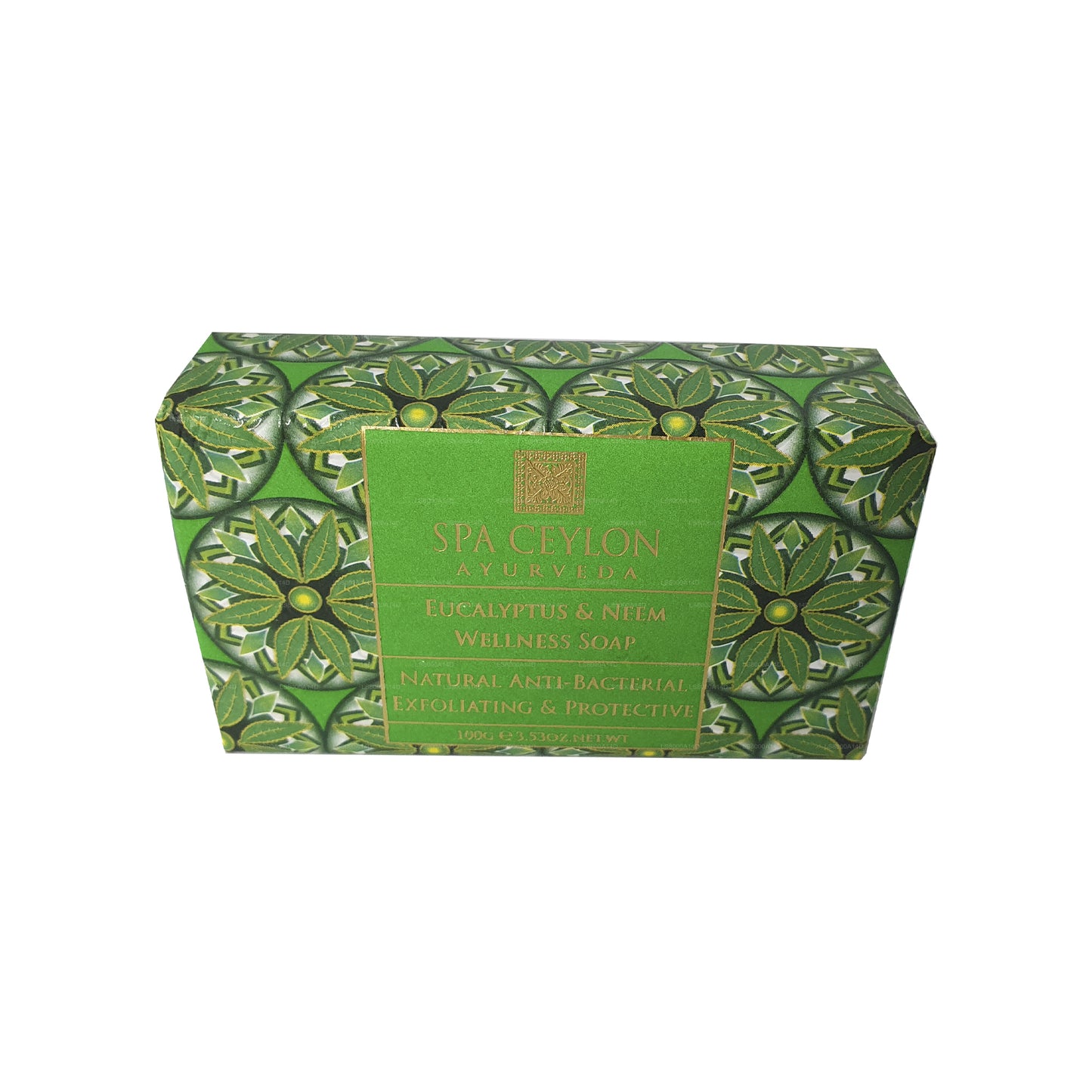 Spa Ceylon Eucalyptus & Neem - Anti-bacterial Exfoliating Wellness Soap (100g)