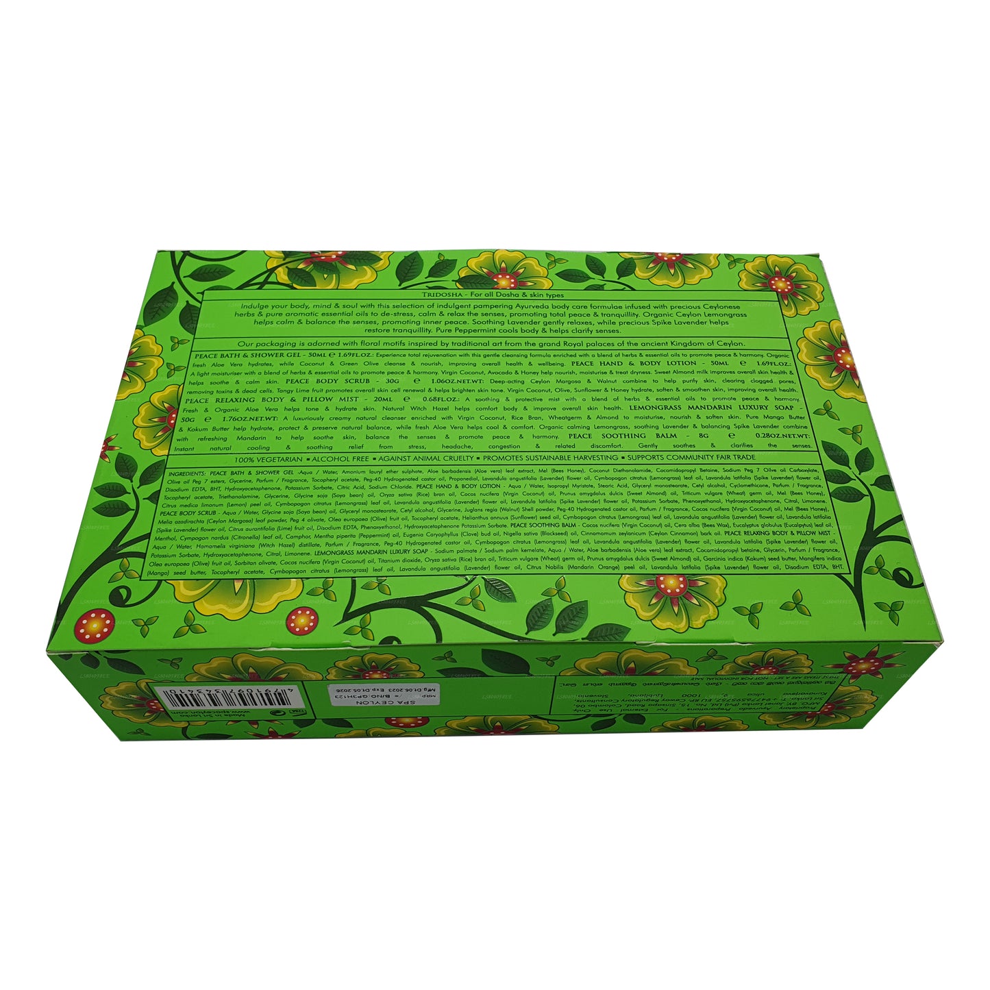 Spa Ceylon Peace Lemongrass Home Spa Set