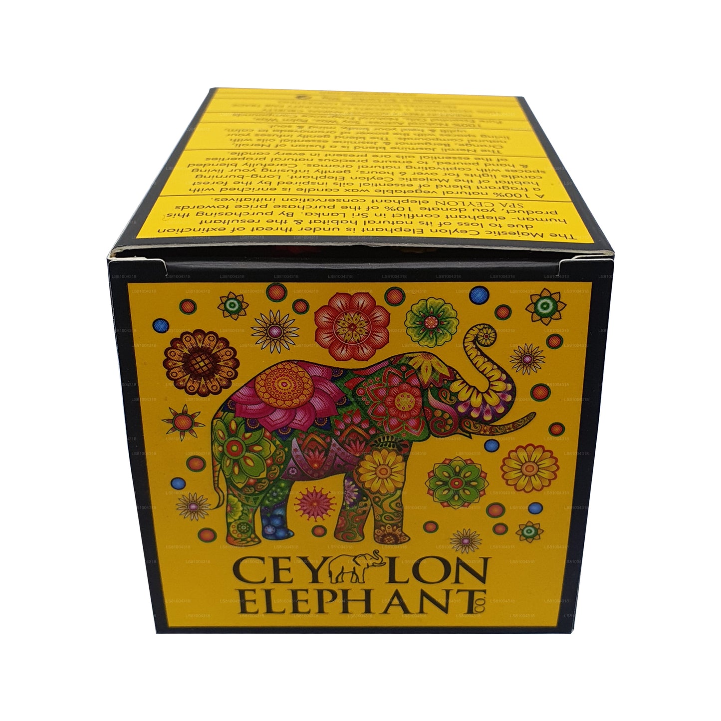 Spa Ceylon Ceylon Elephant Neroli Jasmine - Aromaveda Natural Candle (50g)