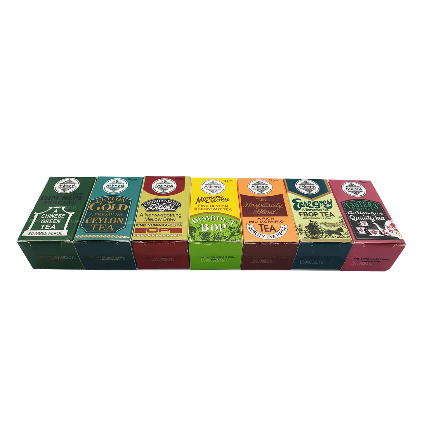 Mlesna 7 Assorted Tea Carton (100g)