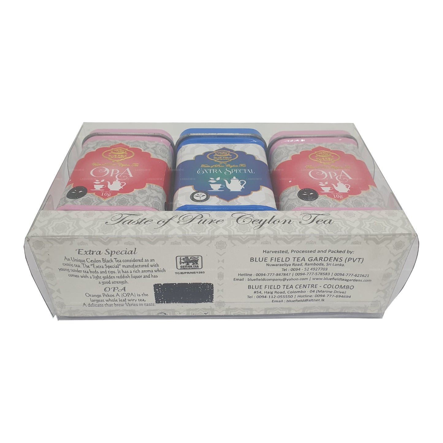 Bluefield Tea Extra Special With OPA (3 Tin Collection)