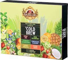 BASILUR COLD BREW- TEA BAG -  FOIL ENV - ASSORTED 60E (120g)