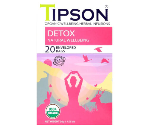 TIPSON - HERBAL - NATURAL WELLBEING ORGANIC -DETOX (30g)