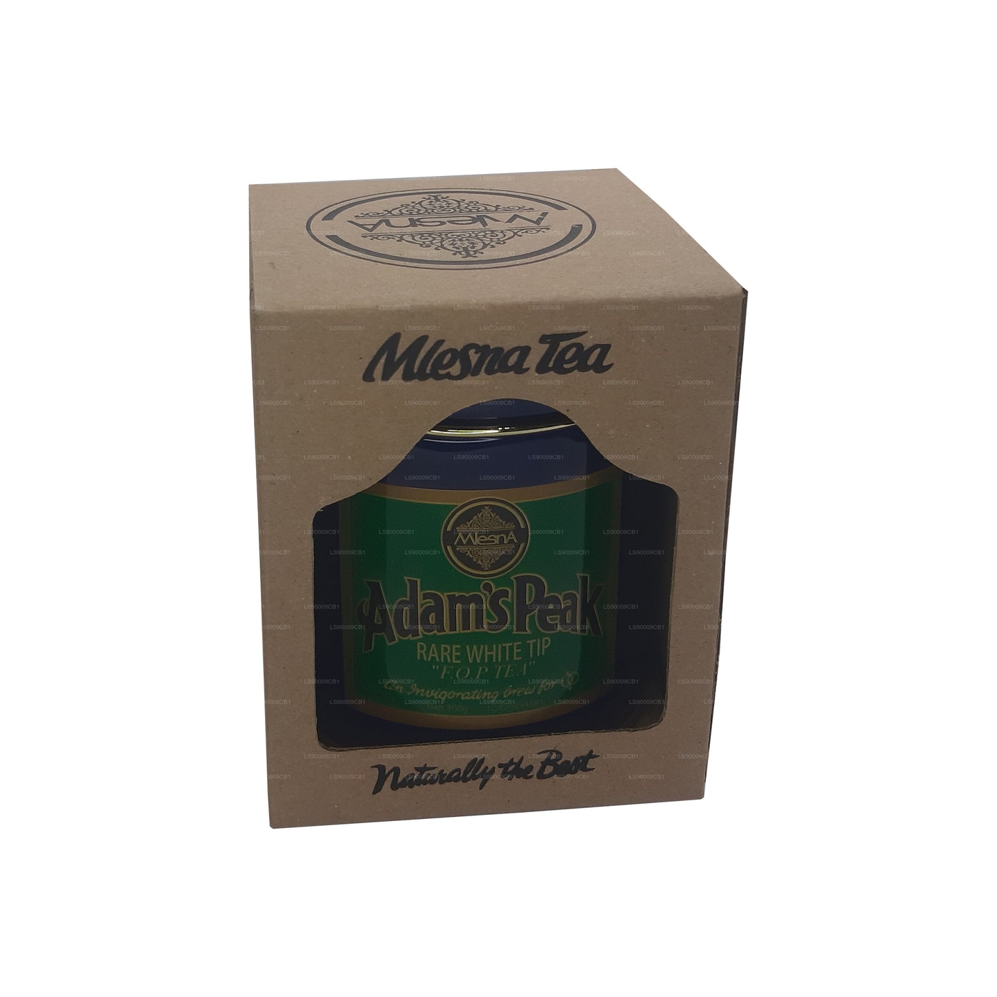 Mlesna Tea Adam's Peak Rare White Tip FOP Leaf Tea In Metal Caddy (100g)