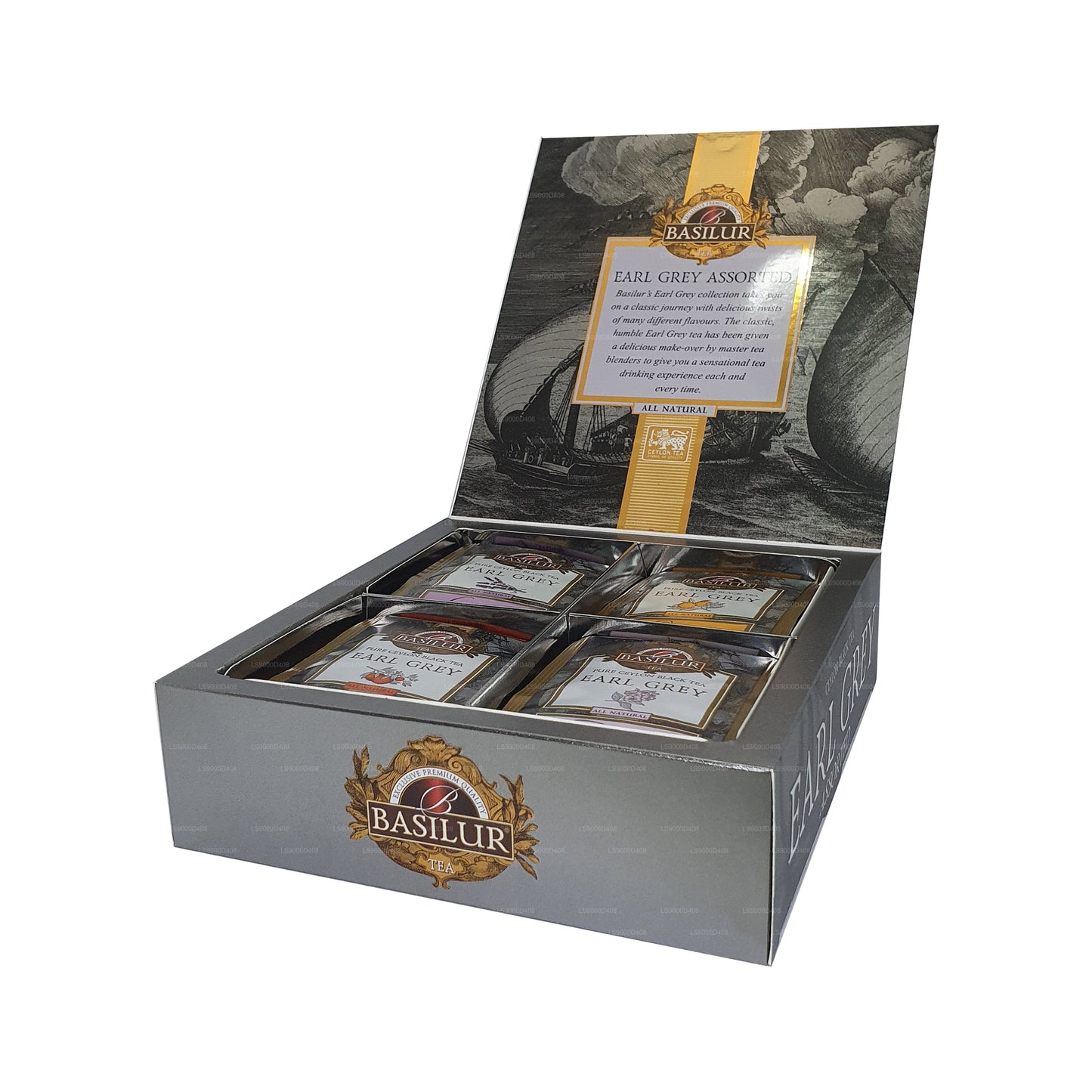 Basilur Earl Grey Collection Assorted (80g)