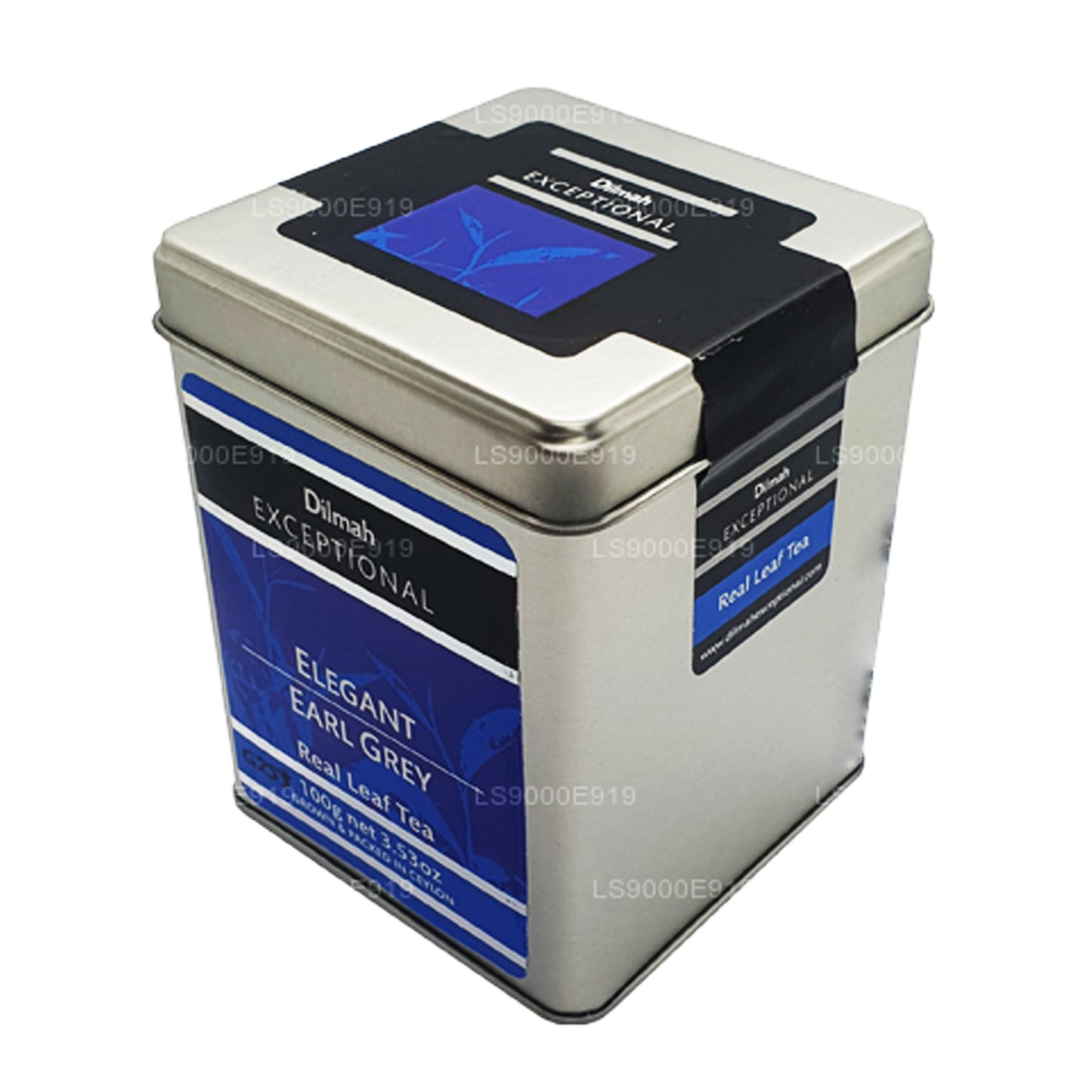 Dilmah Exceptional Elegant Earl Grey Real Leaf Tea caddy (100g)