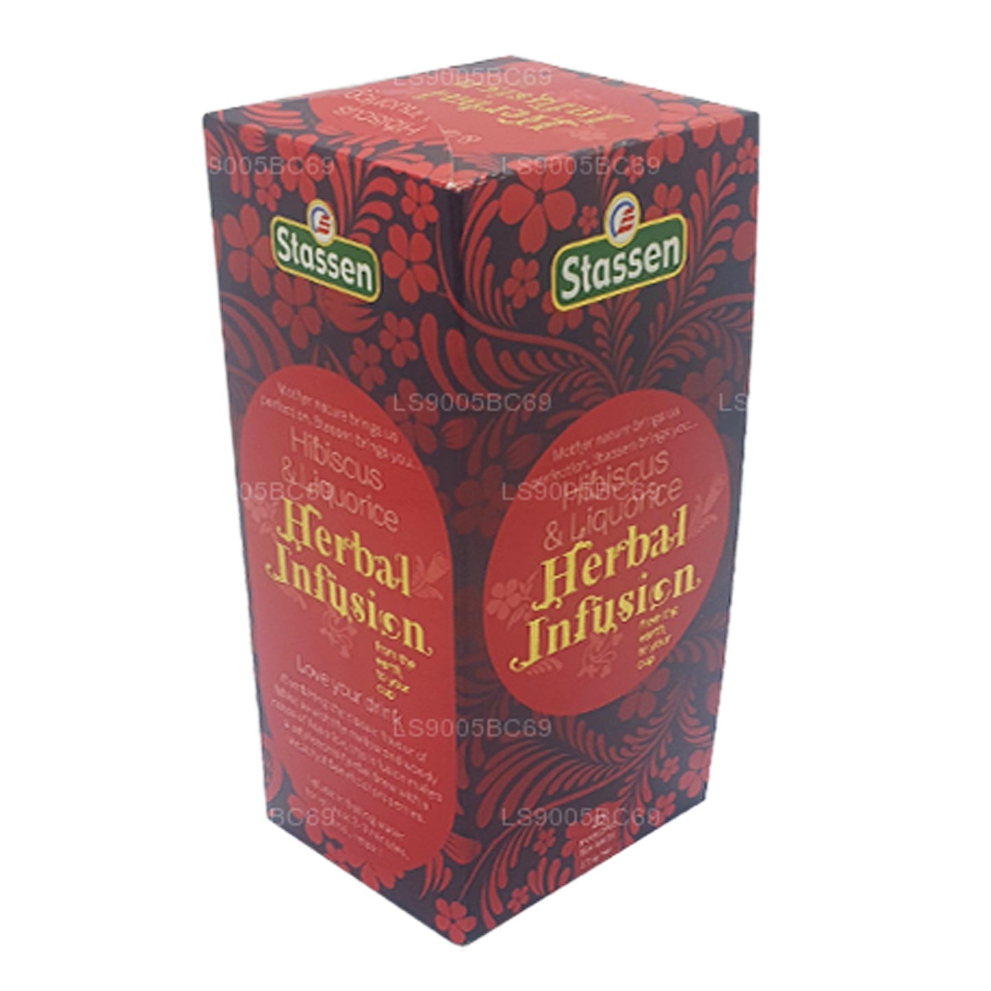 Stassen Hibiscus and Liquorice Herbal Infusion Tea (37.5g) 25 Tea Bags