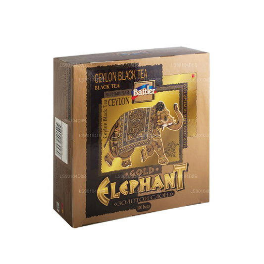Battler Gold Elephant (100 Tea Bags)