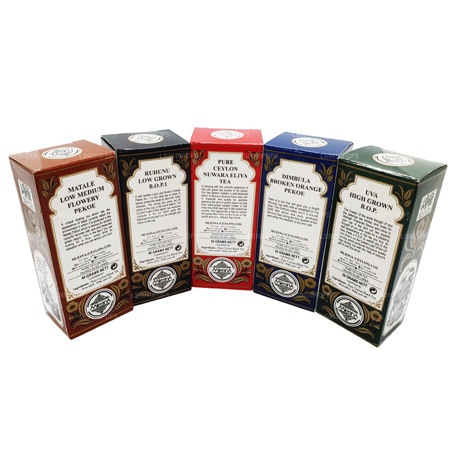 Mlesna 5 Regional Assorted Ceylon Black Tea (230g)