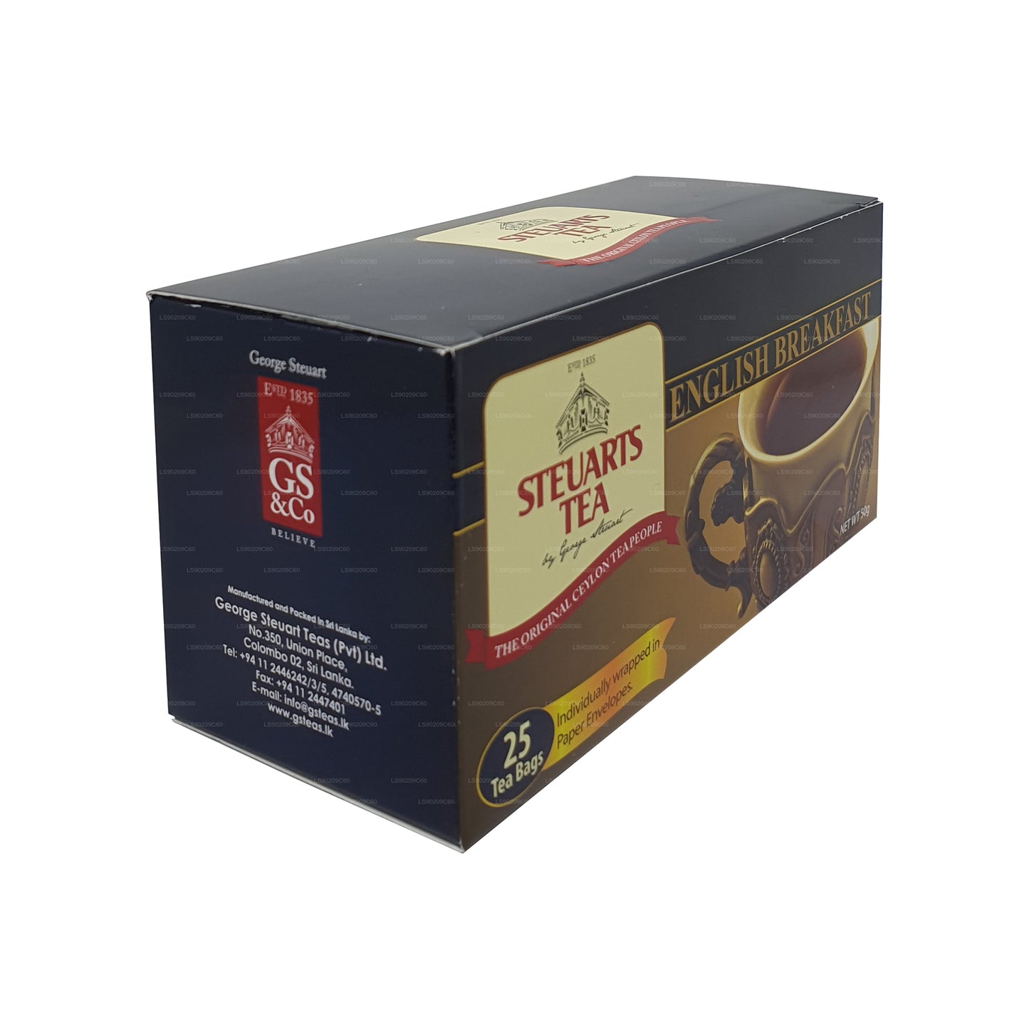 George Steuart English Breakfast Tea (50g) 25 Tea Bags