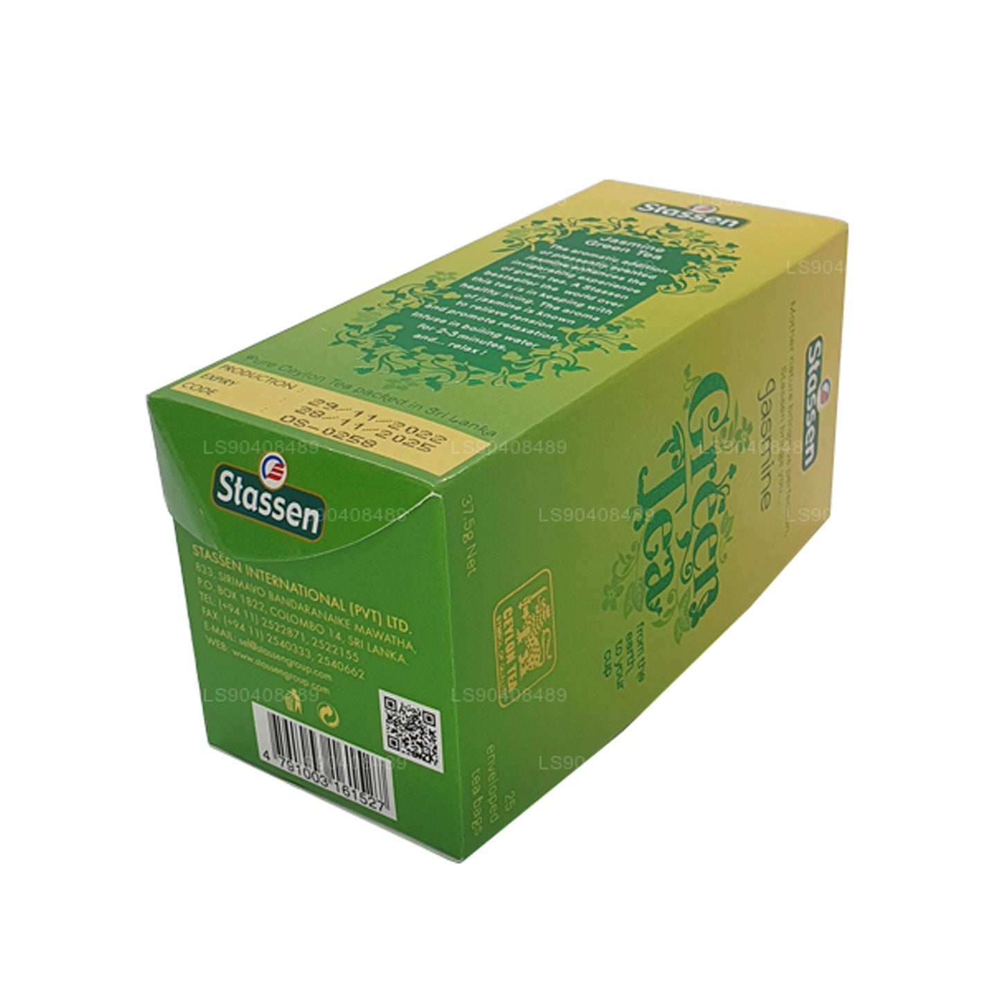 Stassen Jasmine Green Tea