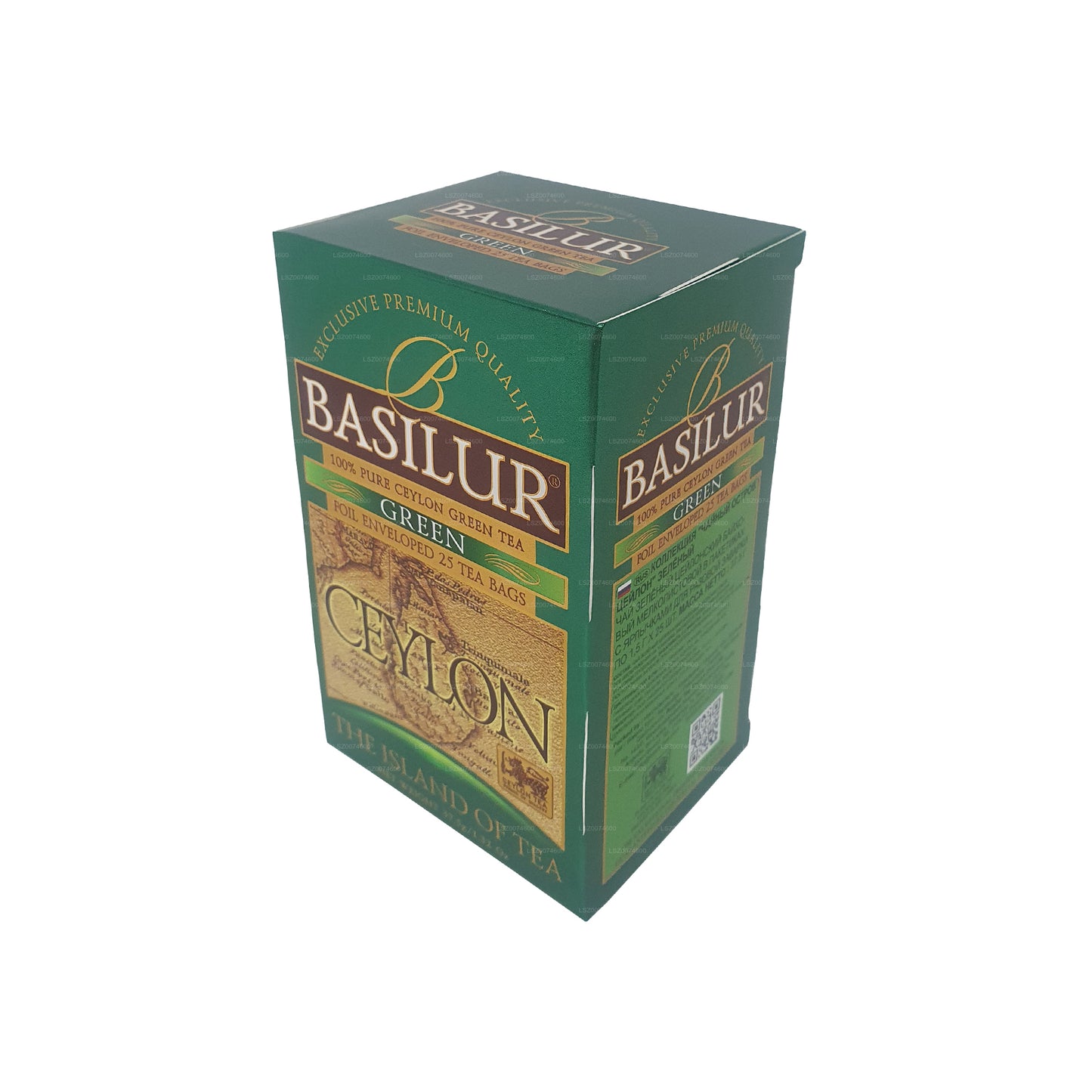 Basilur Island of Tea Green Tea (30g) 20 Tea Bags