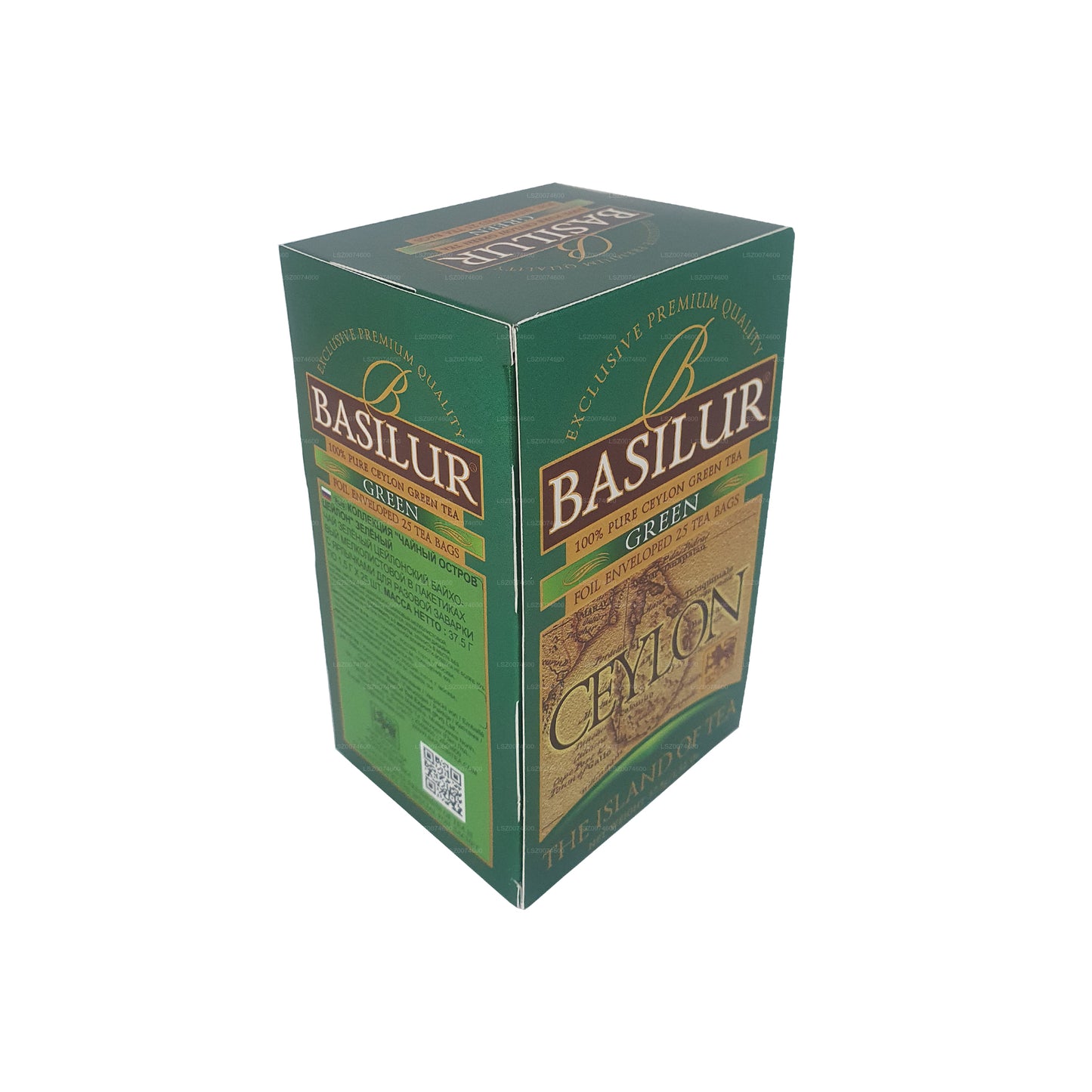 Basilur Island of Tea Green Tea (30g) 20 Tea Bags