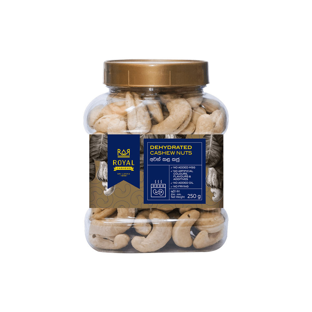 Royal Dehydrated Cashew Nuts Pet Bottle (250g)