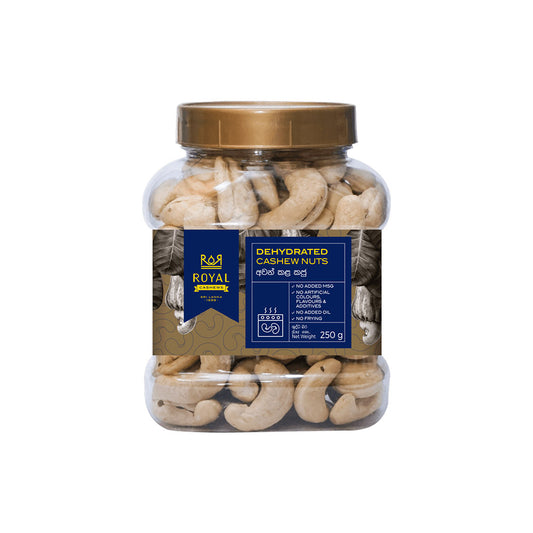 Royal Dehydrated Cashew Nuts Pet Bottle (250g)