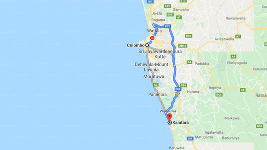 Colombo City to Kalutara City Private Transfer