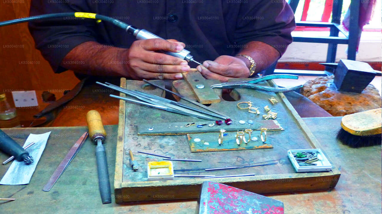 Gems and Jewelry Workshop from Galle