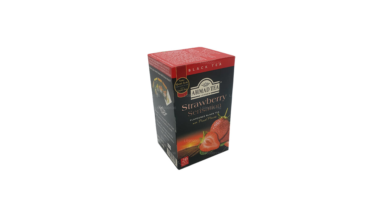 Ahmad Tea Strawberry 20 Foil Tea Bags (40g)