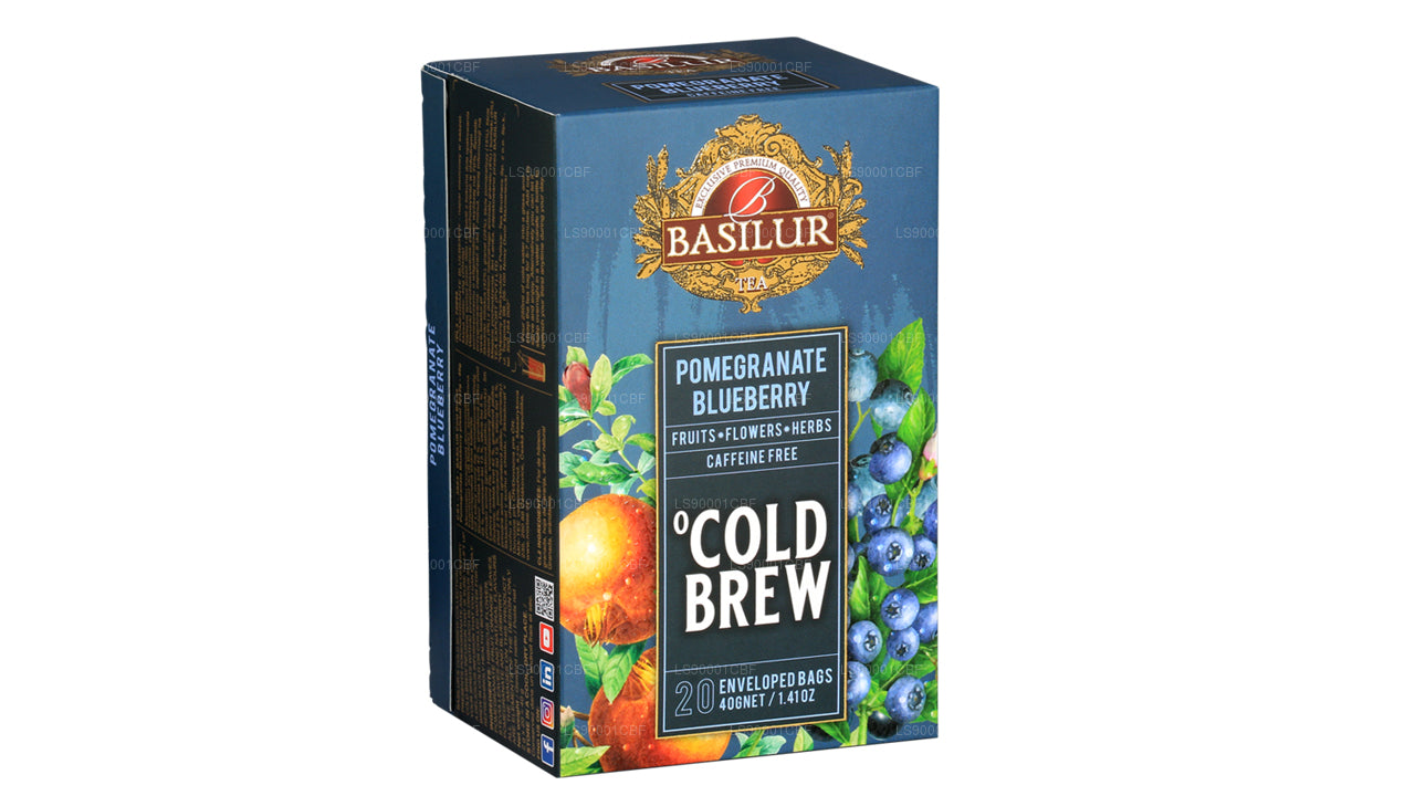 Basilur Cold Brew "Pomegranate Blueberry" (40g) 20 Tea Bags