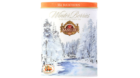 Basilur Winter Berries "Sea Buckthorn" (100g) Tin