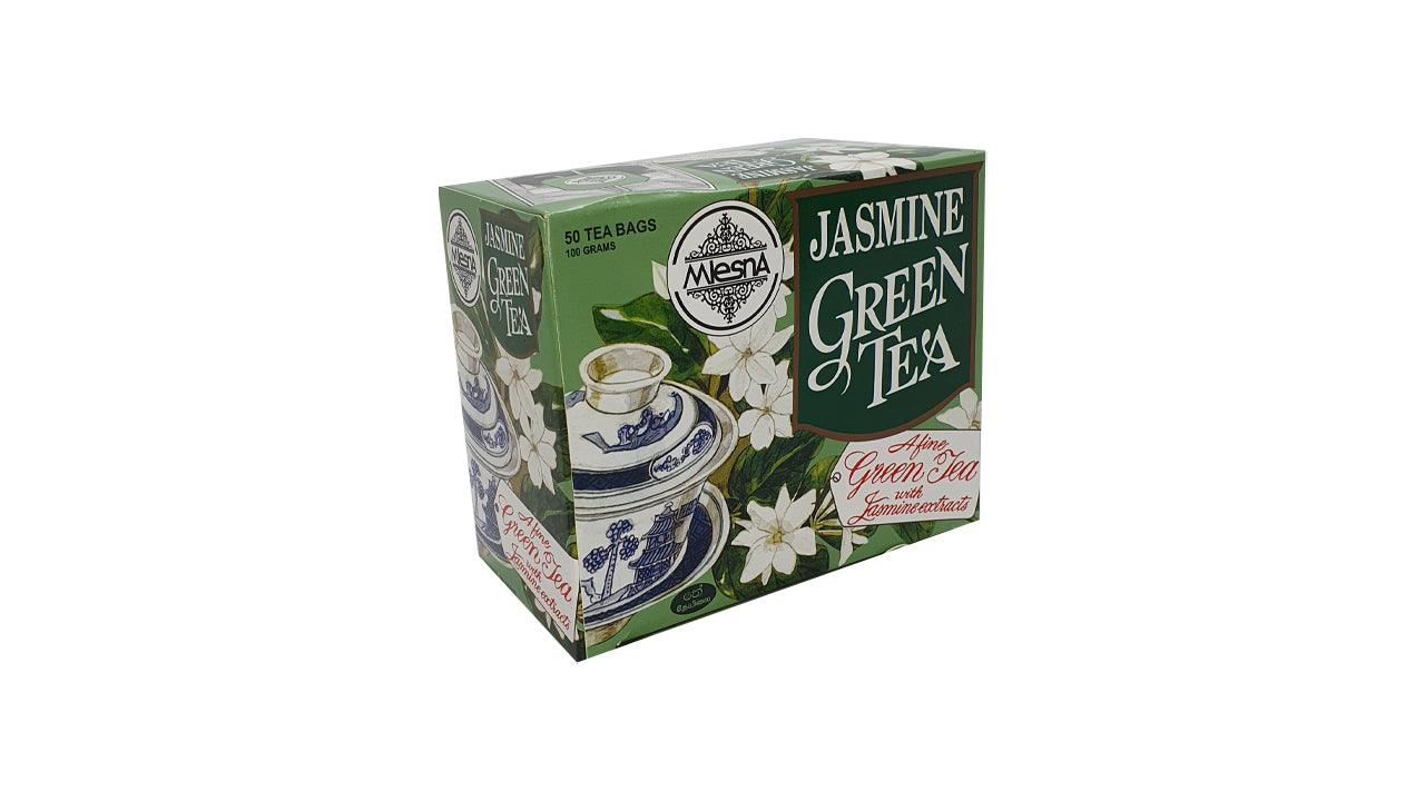 Mlesna Jasmine Green Tea (100g) 50 Tea Bags