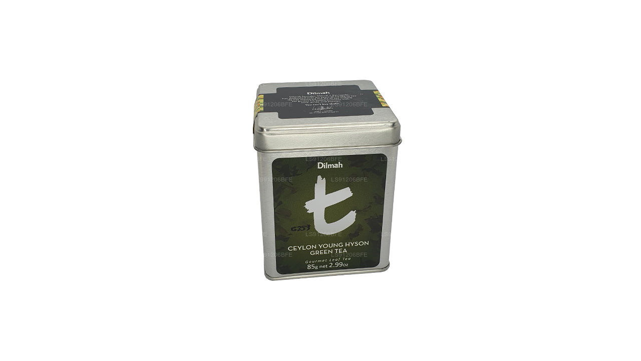 Dilmah t-Series Ceylon Young Hyson Green Leaf Tea (85g) caddy